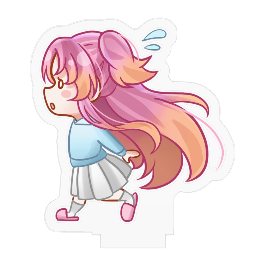 氷藍ゆきあ小走りアクリルスタンド