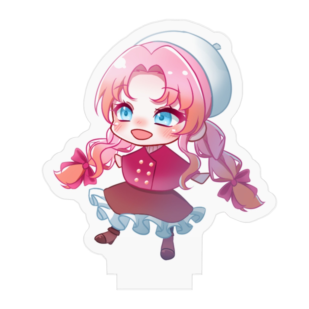 氷藍ゆきあ冬服アクリルスタンド