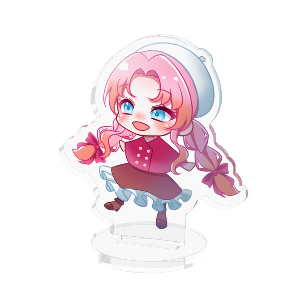 氷藍ゆきあ冬服アクリルスタンド