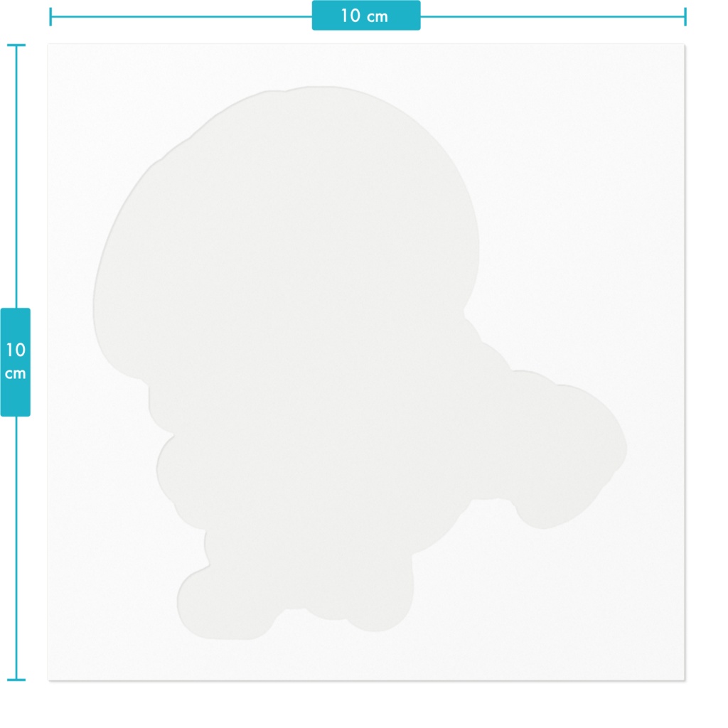 氷藍ゆきあセーラー服ステッカー