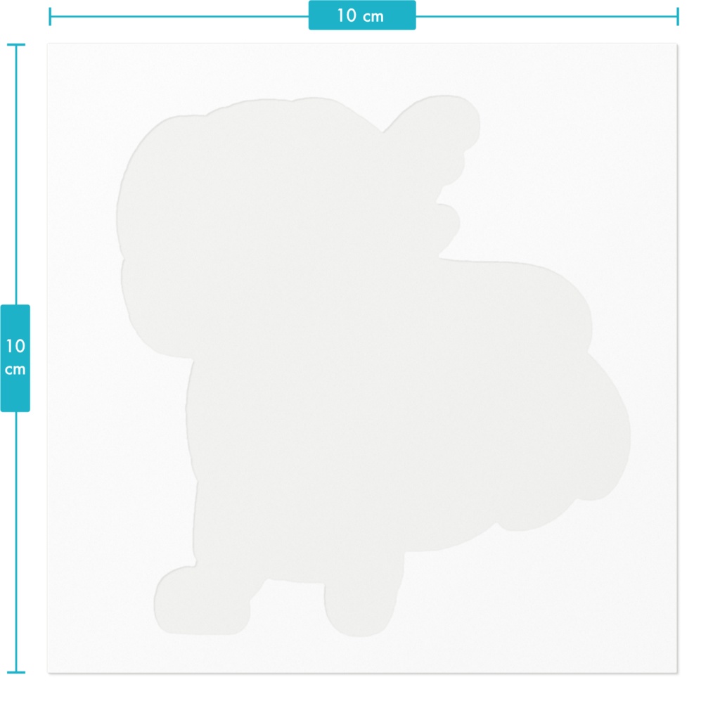 氷藍ゆきあ小走りステッカー