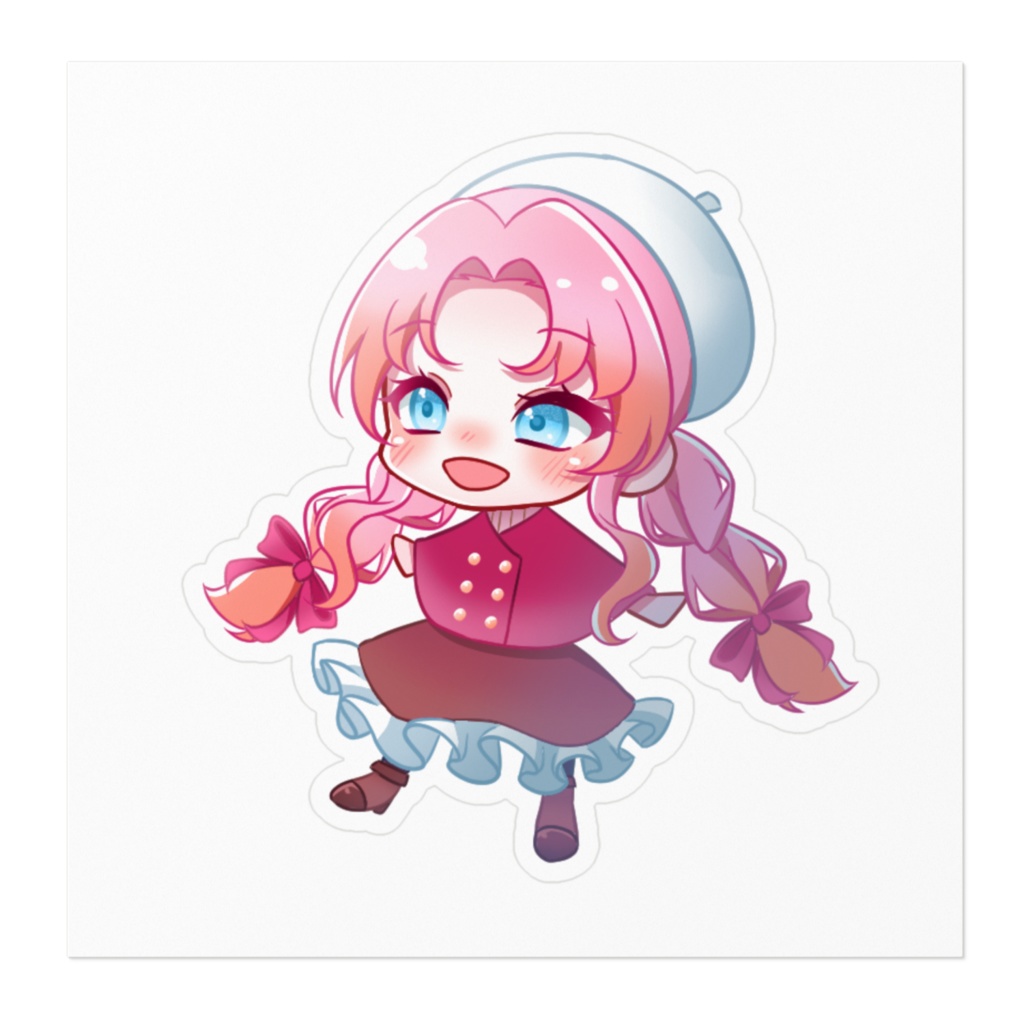 氷藍ゆきあ冬服ステッカー