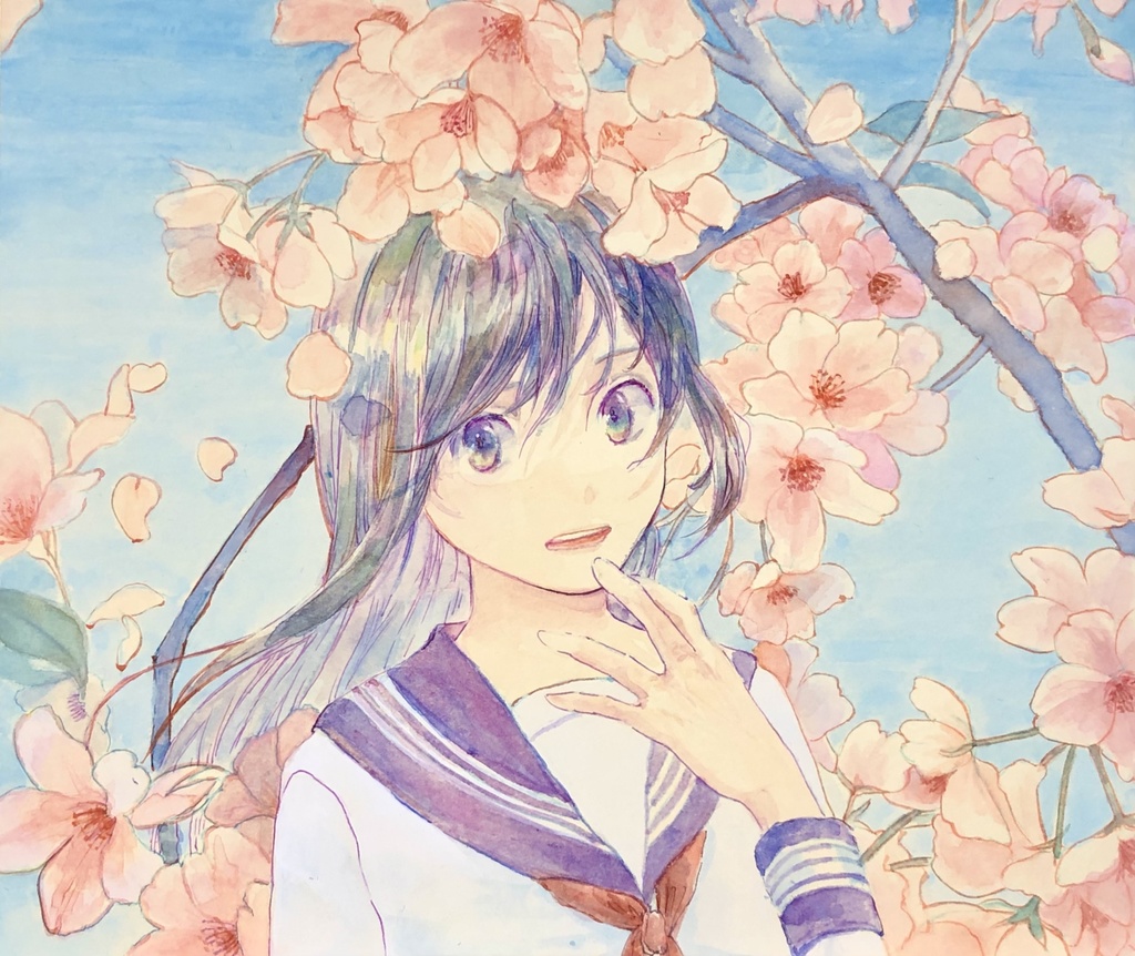 【アナログ原画】桜