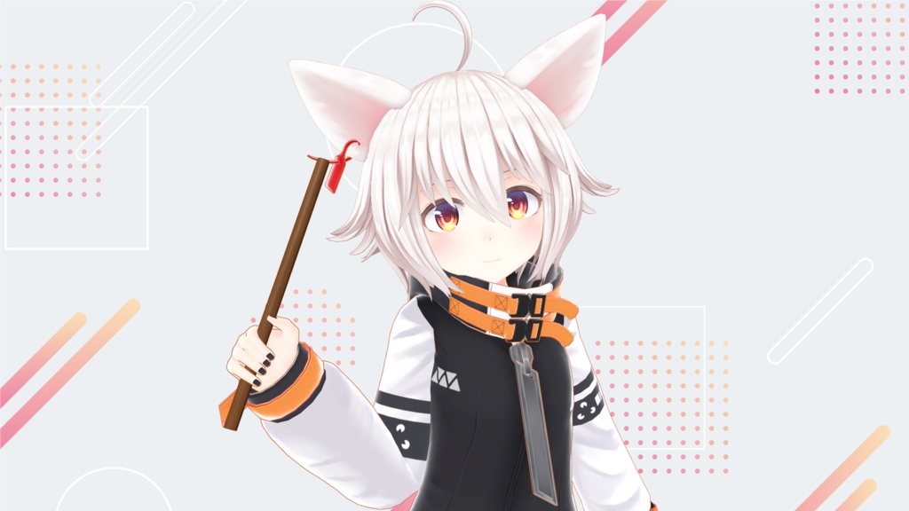 簿記棒　3Dモデル
