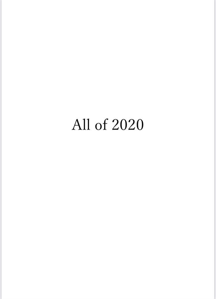 All of 2020
