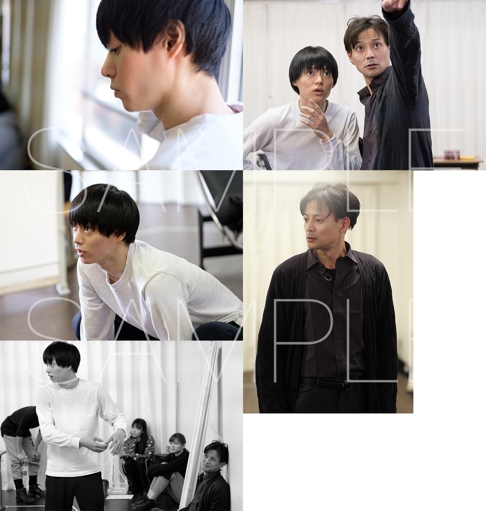 生写真5枚セット B (柳浩太郎 主演舞台「夜明け〜spirit〜」稽古場写真)