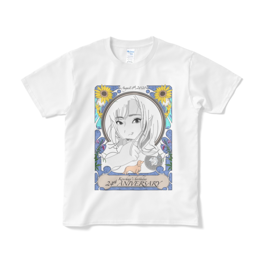 こんちゃん🍢生誕祭2020Tシャツ