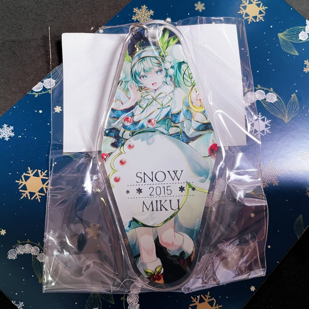 雪ミク2015 10th Anniversary Ver.　アクリルモーテルキー