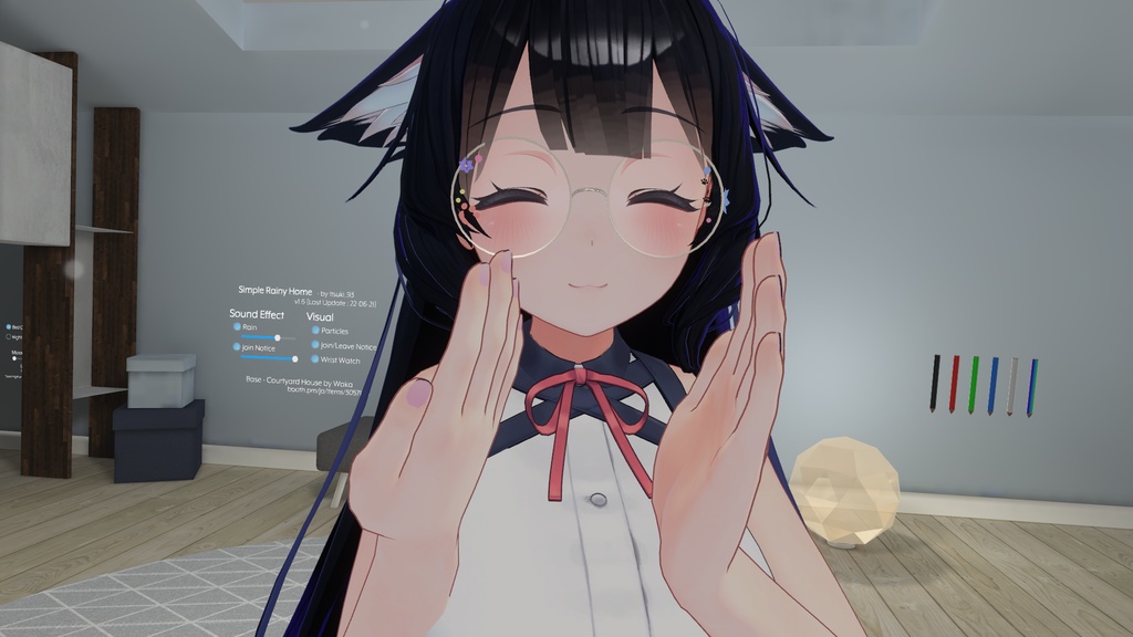 なでなでハンドジェスチャーアニメーション【カリン・竜胆・ライム・桔梗 ・セレスティア・しなの対応】