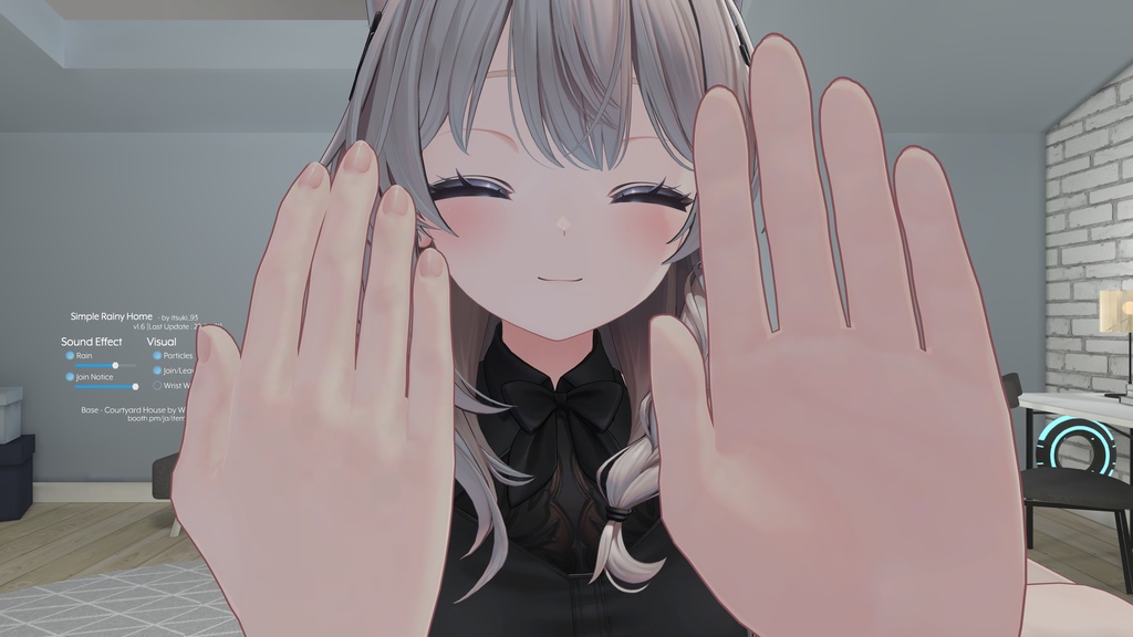 なでなでハンドジェスチャーアニメーション【カリン・竜胆・ライム・桔梗 ・セレスティア・しなの対応】