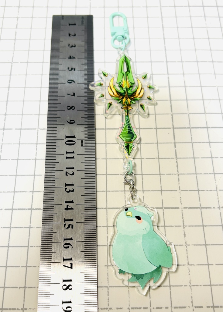 変身2連アクキー