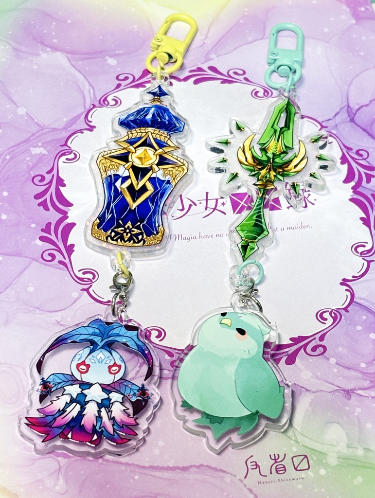 変身2連アクキー