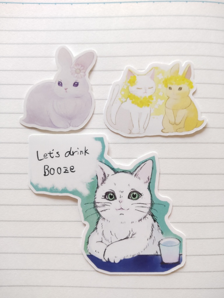 動物フレークシールセット