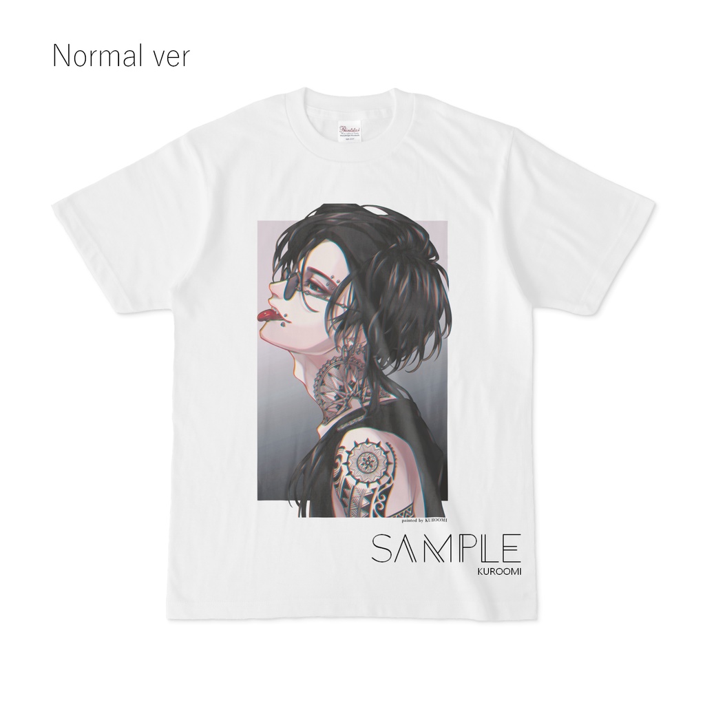 Tシャツ(S~XL) - 蓮 -