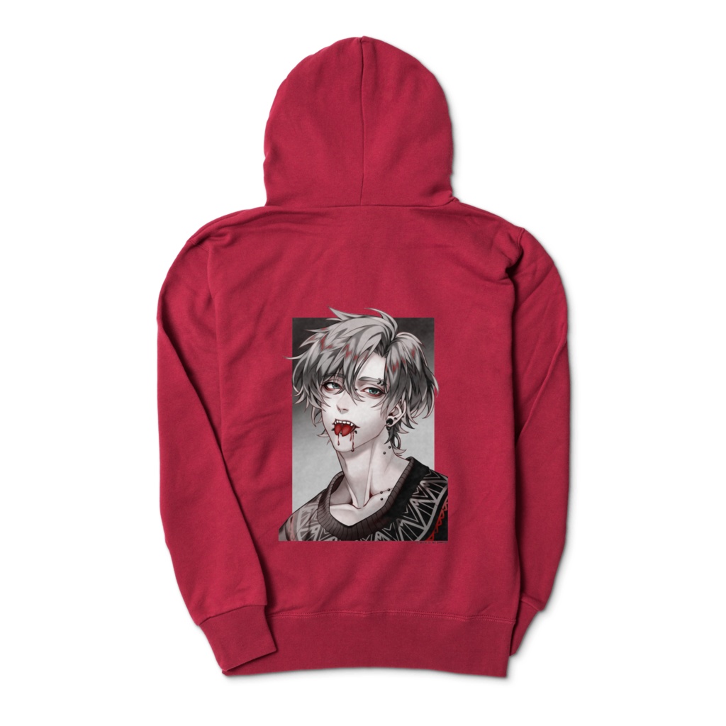 プルオーバーパーカー(バーガンディ) - Earlgrey ver1 - 【マークなし】