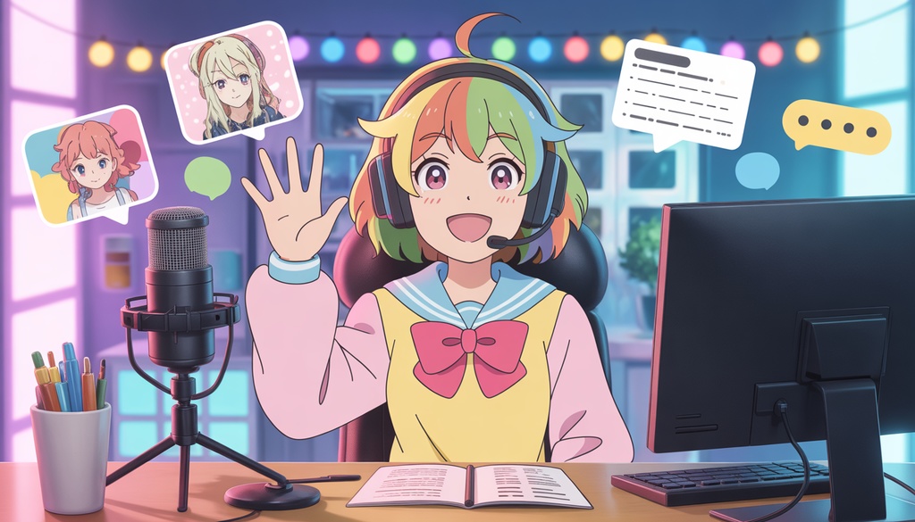 VTuber配信即戦力セット「はじめてのトーク台本」〜現場経験者が作った15種のテンプレート〜