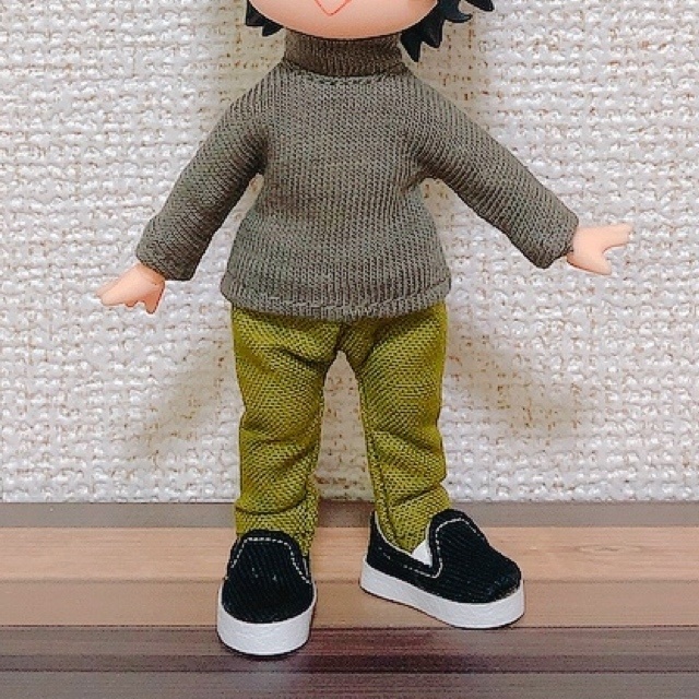 長袖タートルネック