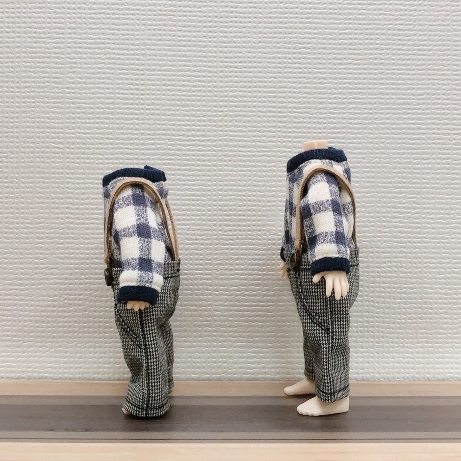 ワイドサスペンダーパンツ