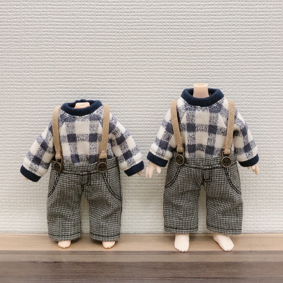 ワイドサスペンダーパンツ