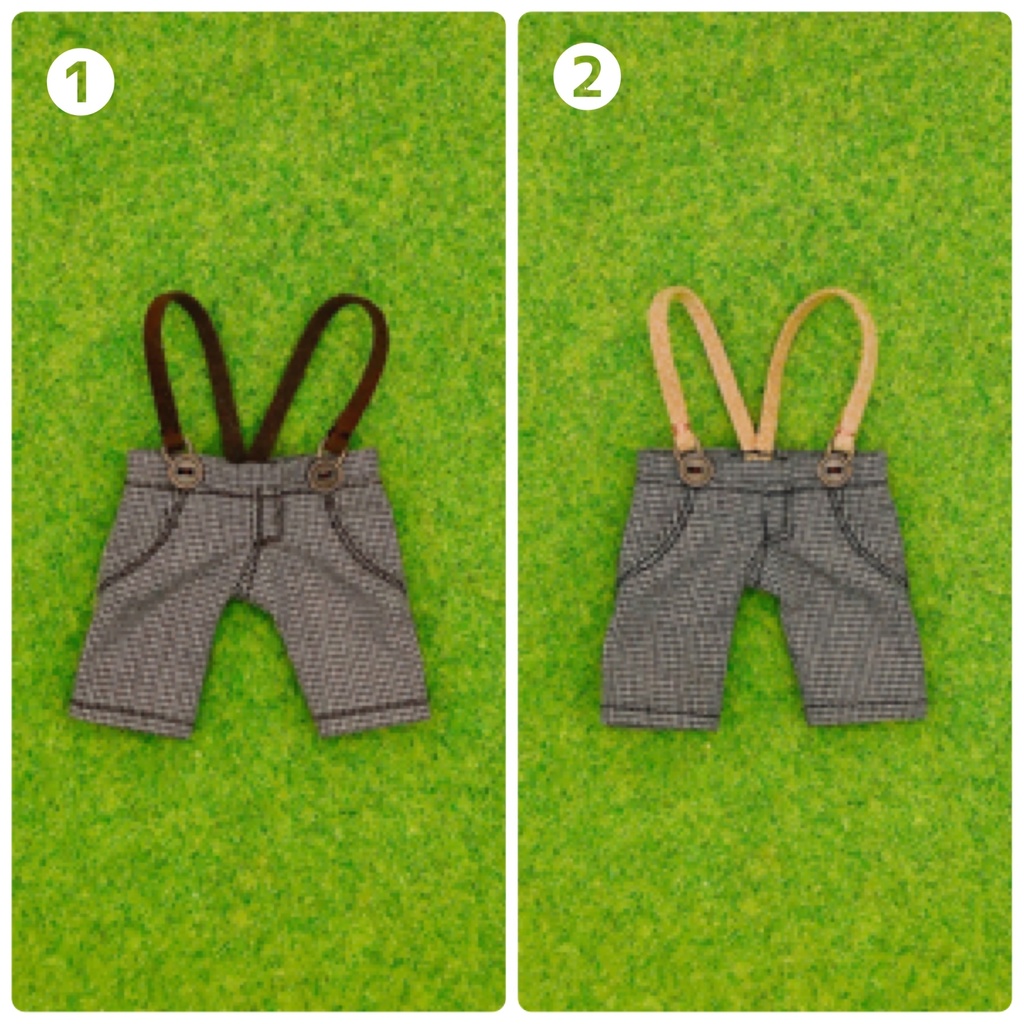 ワイドサスペンダーパンツ