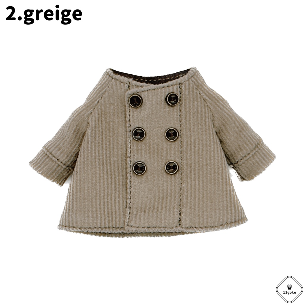 ノーカラーコート