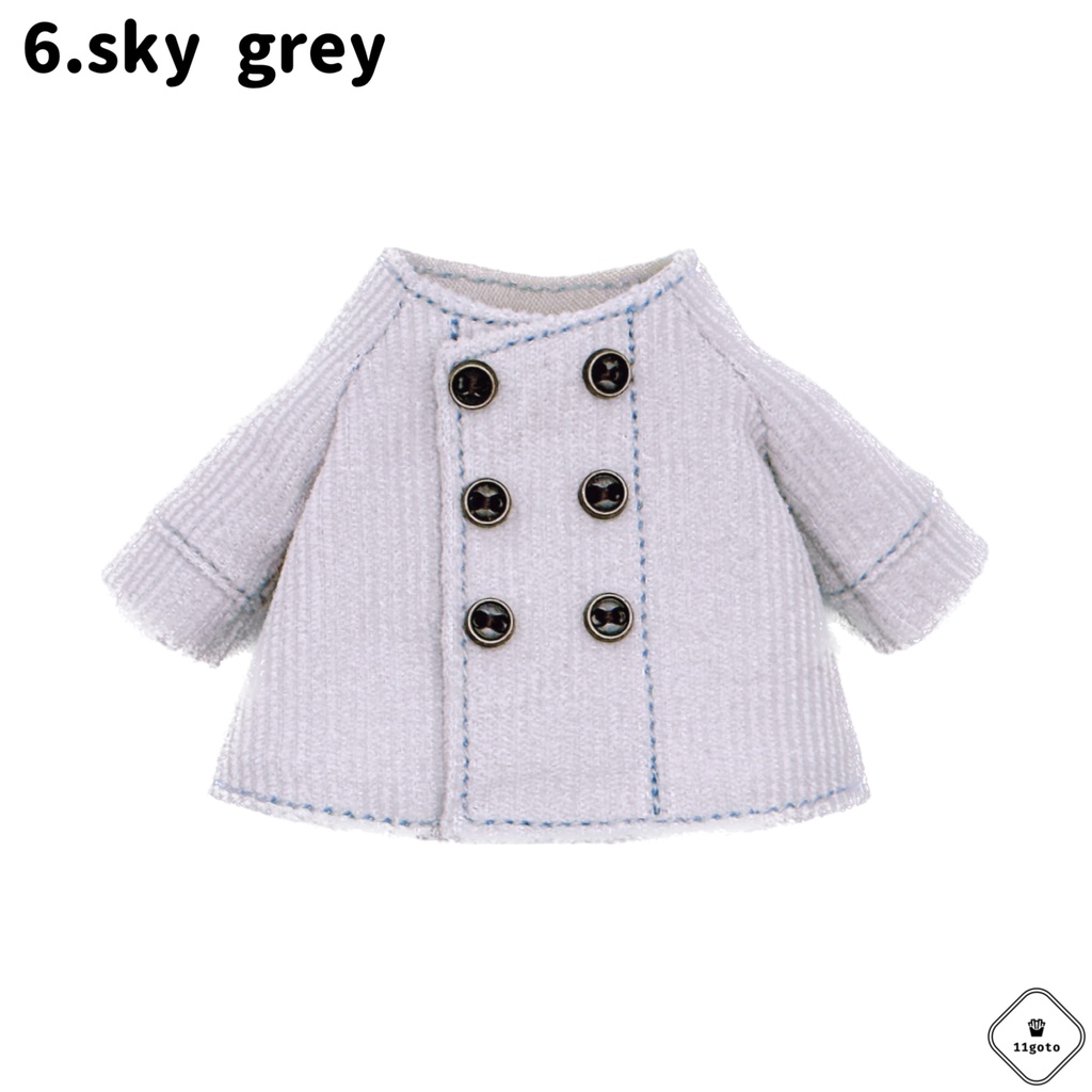 ノーカラーコート