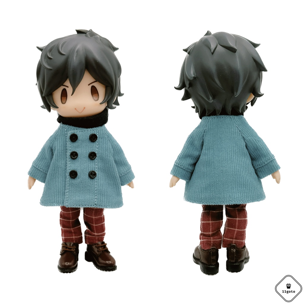 ノーカラーコート