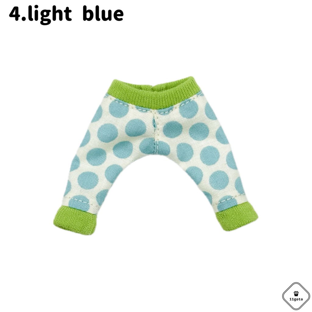 リブ付ドットパンツ