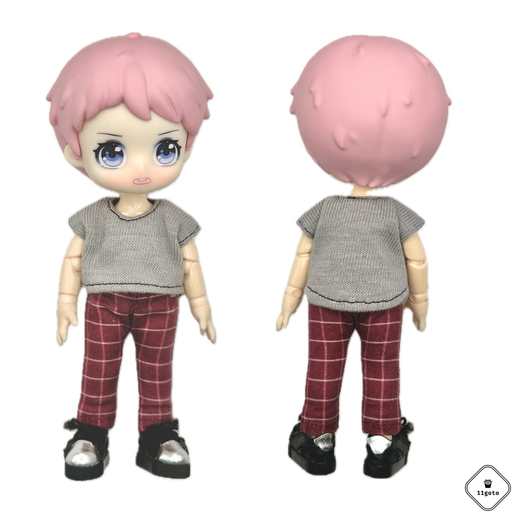 ショート丈トップス