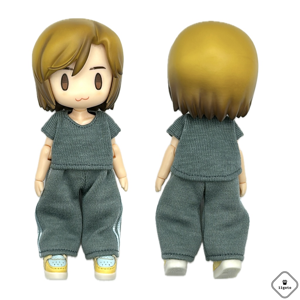 ショート丈トップス