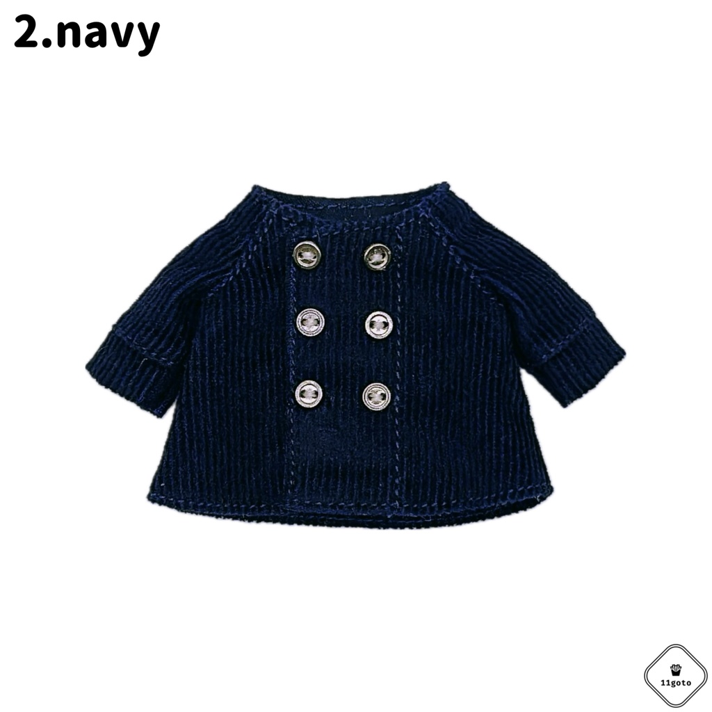 ノーカラーコート