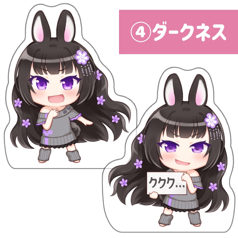 みと椿アクリルブロック