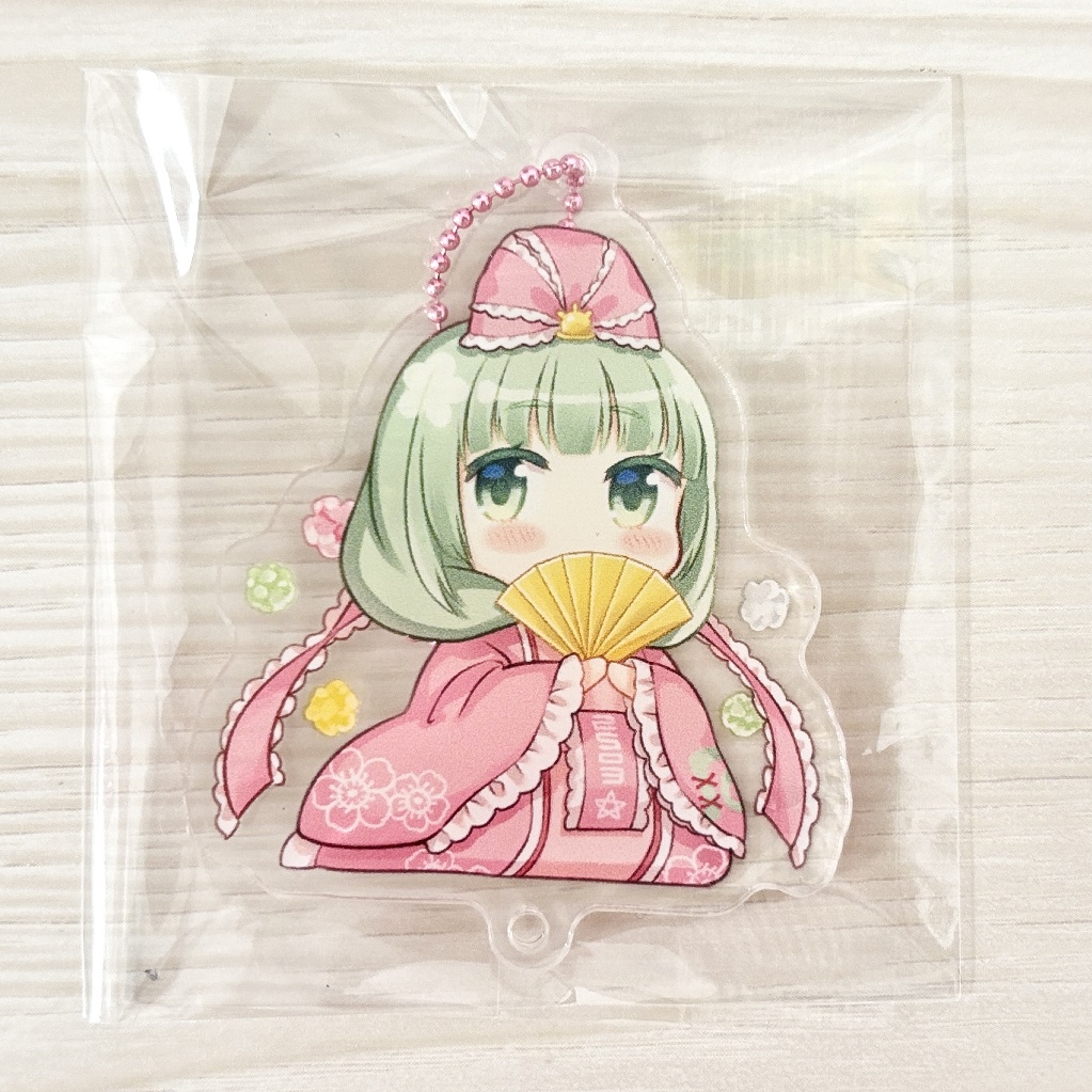 【受注販売】つるし雛アクリルキーホルダー8個セット