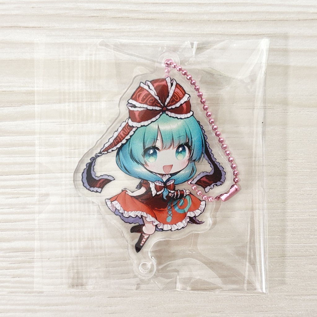 【受注販売】つるし雛アクリルキーホルダー8個セット