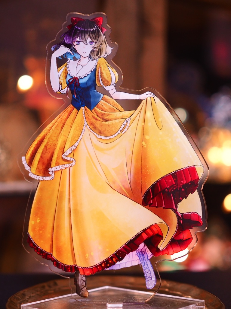 【黒雪姫】ビッグアクリルスタンド