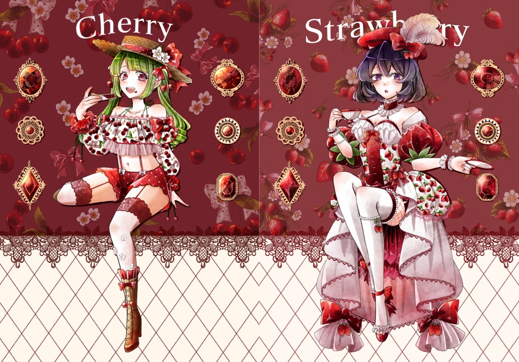 お伽の森の毒林檎-Chaton・Mayugerita Art works2021-2023-