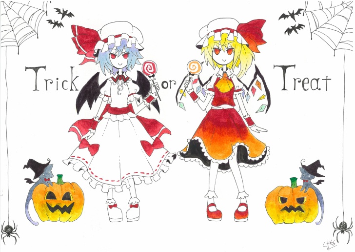 ハロウィンスカーレット姉妹トートバッグ