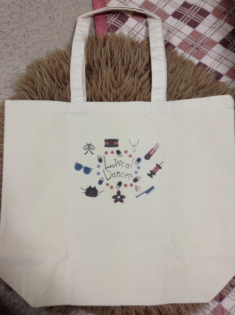 ロウカルダンサーモチーフトートバッグ
