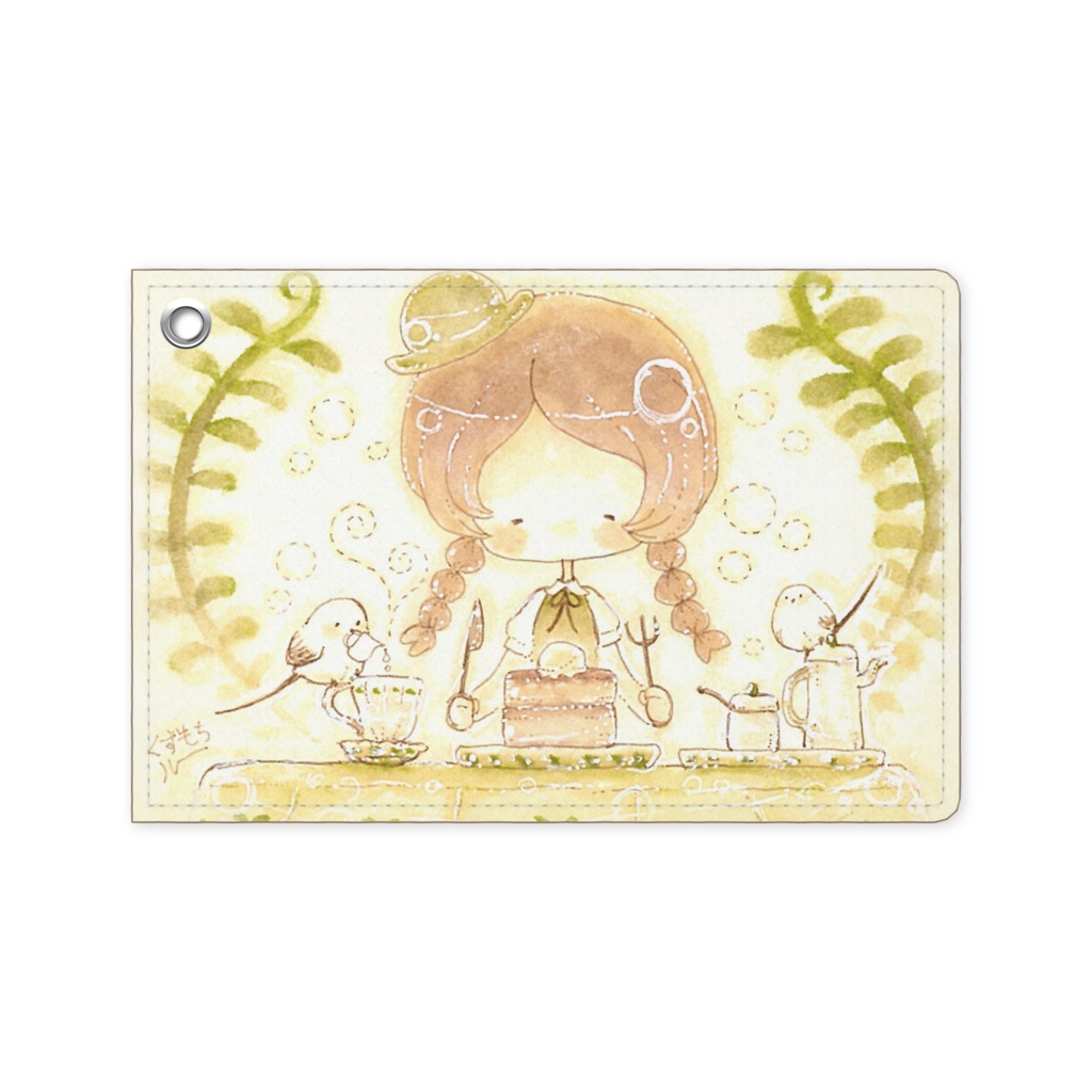 パスケース☆ことりとお茶会