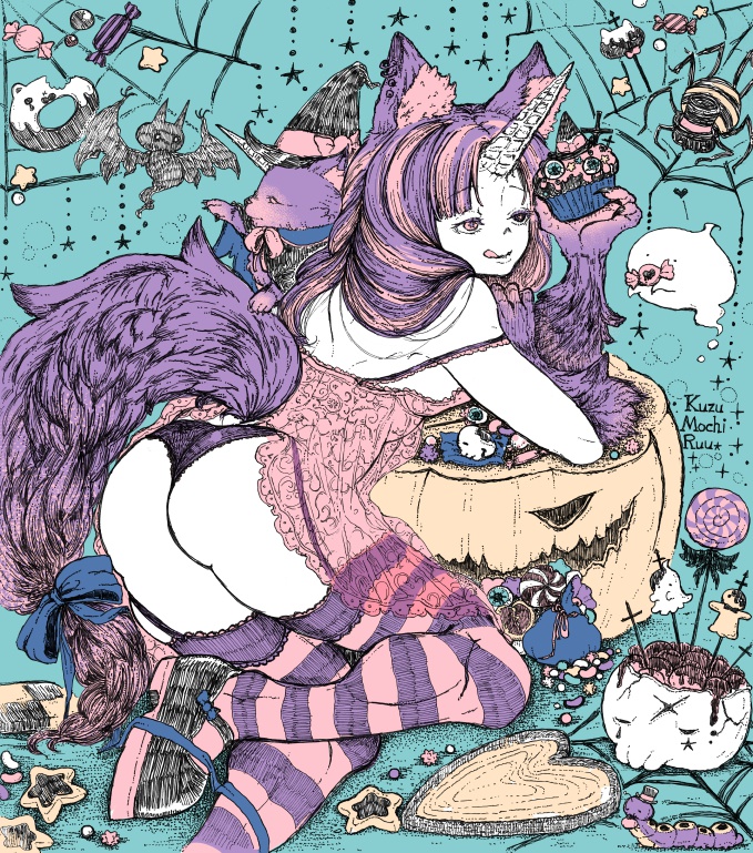 ハロウィンゆにこさんメガネ拭き