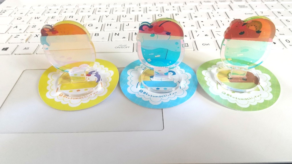 各ラスワン!ペンヒナクリームソーダ両面ミニアクスタ🐧