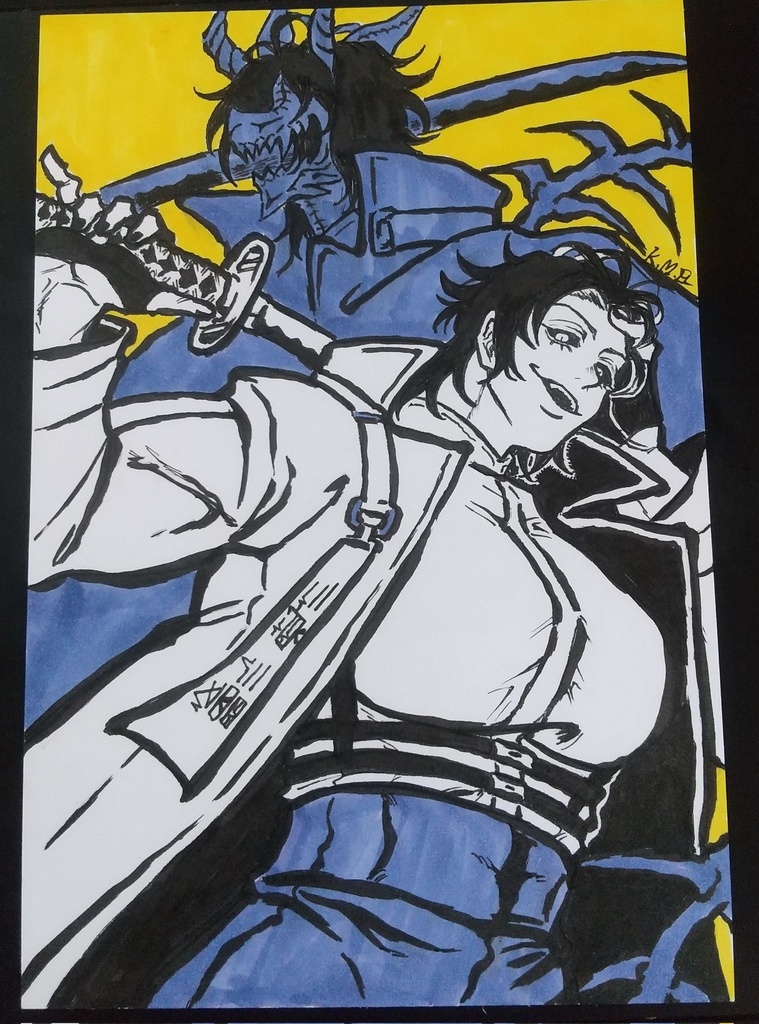 ロウカルダンサーポスカサイズ原画