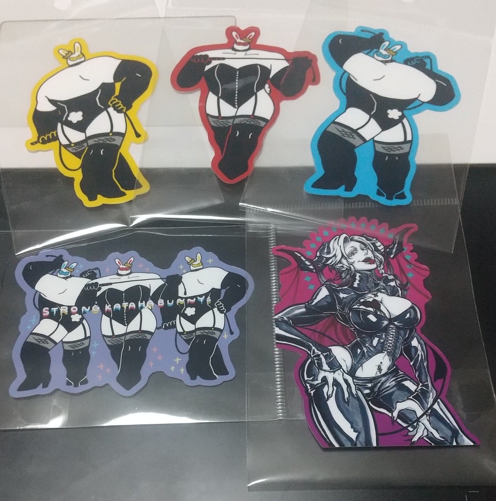 耐水・耐候!艶惨23ステッカー