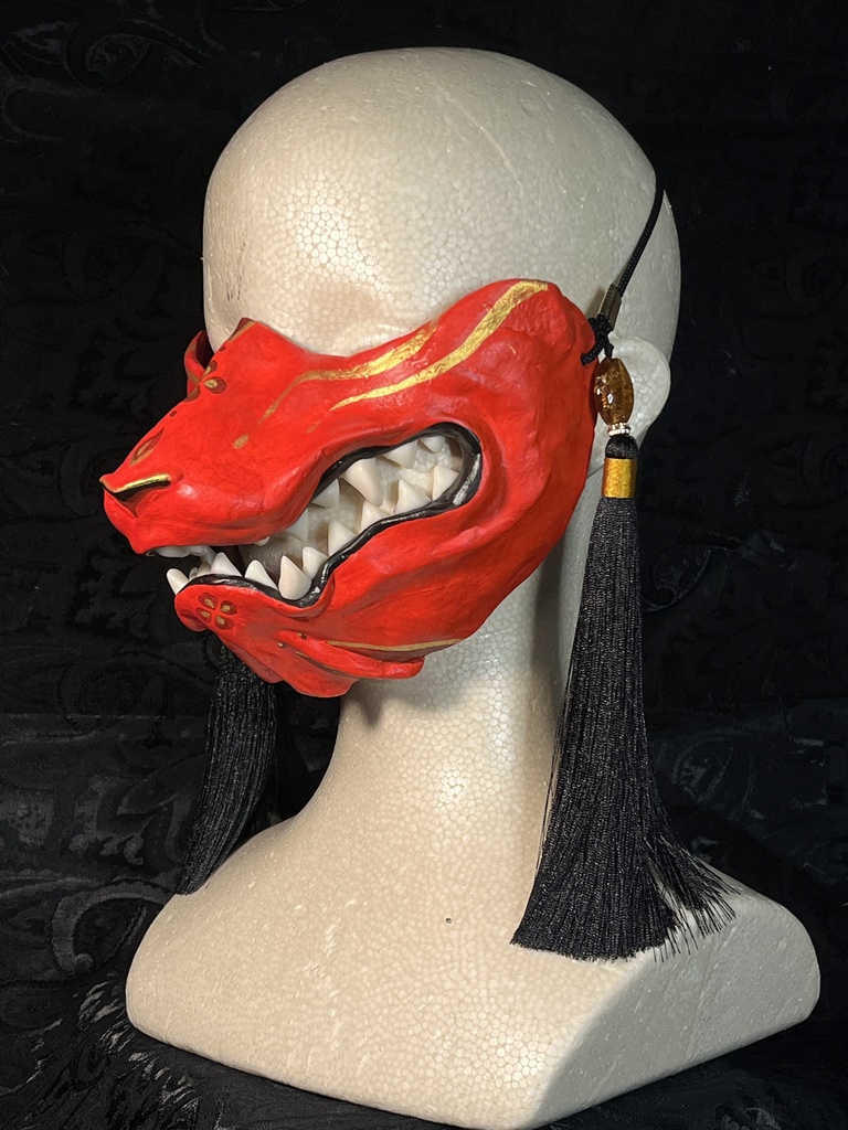 赤狗ノ口面・獅子