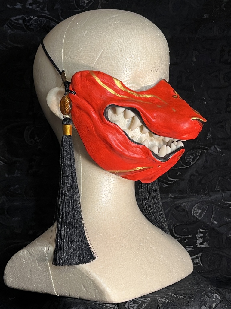 赤狗ノ口面・獅子