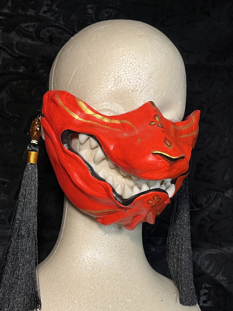 赤狗ノ口面・獅子