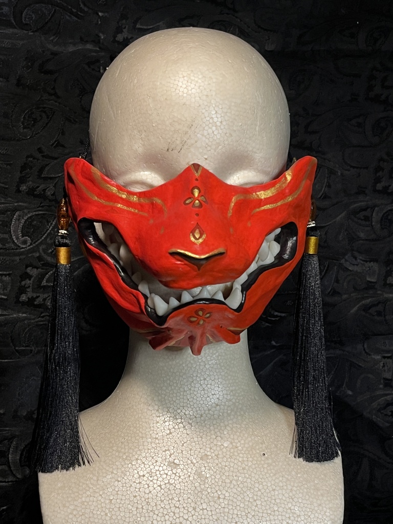 赤狗ノ口面・獅子