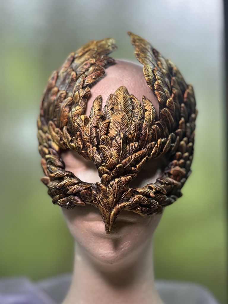 羽根面(モデル・オデット)金