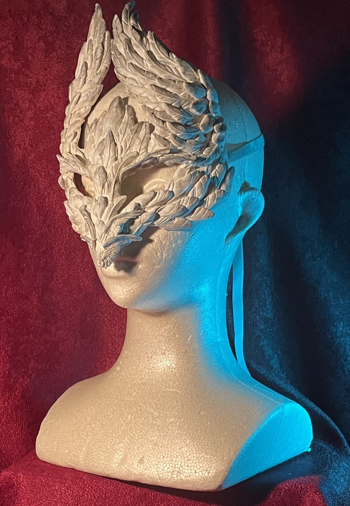 羽根面(モデル・イカロス)・白亜