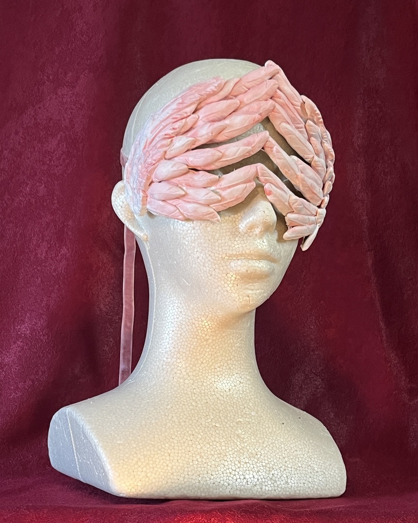 羽根面(モデル・ハルピュイア)桃鶴